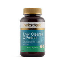 Liver Cleanse & Protect Tablets (60) by HERBS OF GOLD