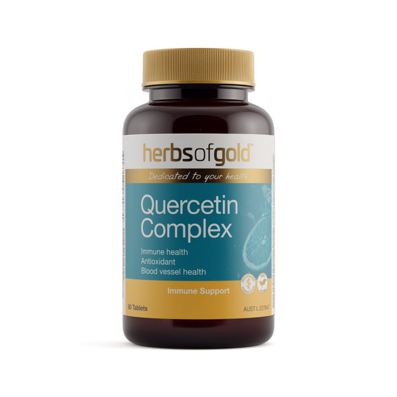 Quercetin Complex Tablets (60) by HERBS OF GOLD Quercetin Complex Tablets (60) by HERBS OF GOLD