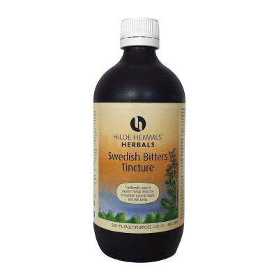 Swedish Bitters 500ml by HILDE HEMMES HERBALS