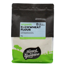 Buckwheat Flour Organic 1kg by HONEST TO GOODNESS