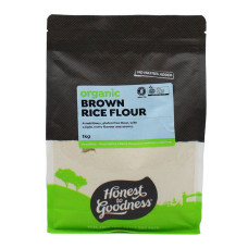 Organic Brown Rice Flour 1kg by HONEST TO GOODNESS
