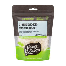 Organic Coconut Shredded 125g by HONEST TO GOODNESS