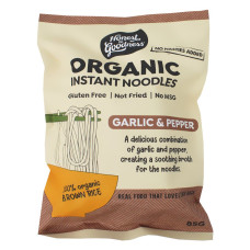 Organic Instant Noodles Garlic & Pepper 85g by HONEST TO GOODNESS