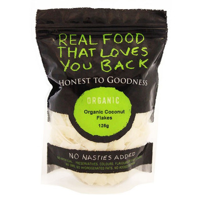 Organic Coconut Flakes 125g by HONEST TO GOODNESS
