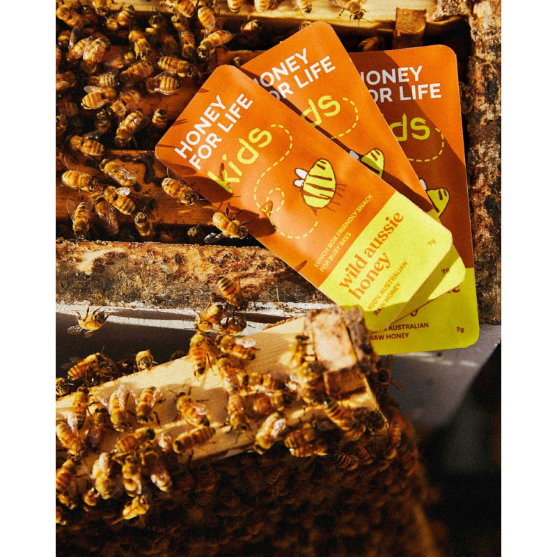 Wild Aussie Honey Kids TA10+ Sachets (10 x 7g) by HONEY FOR LIFE Wild Aussie Honey Kids TA10+ Sachets (10 x 7g) by HONEY FOR LIFE