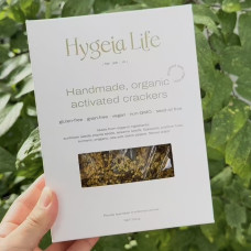 Handmade Organic Activated Crackers 100g by HYGEIA LIFE