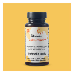 Calm Mind Chewable Tablets (60) by I'M NUTRIENTS