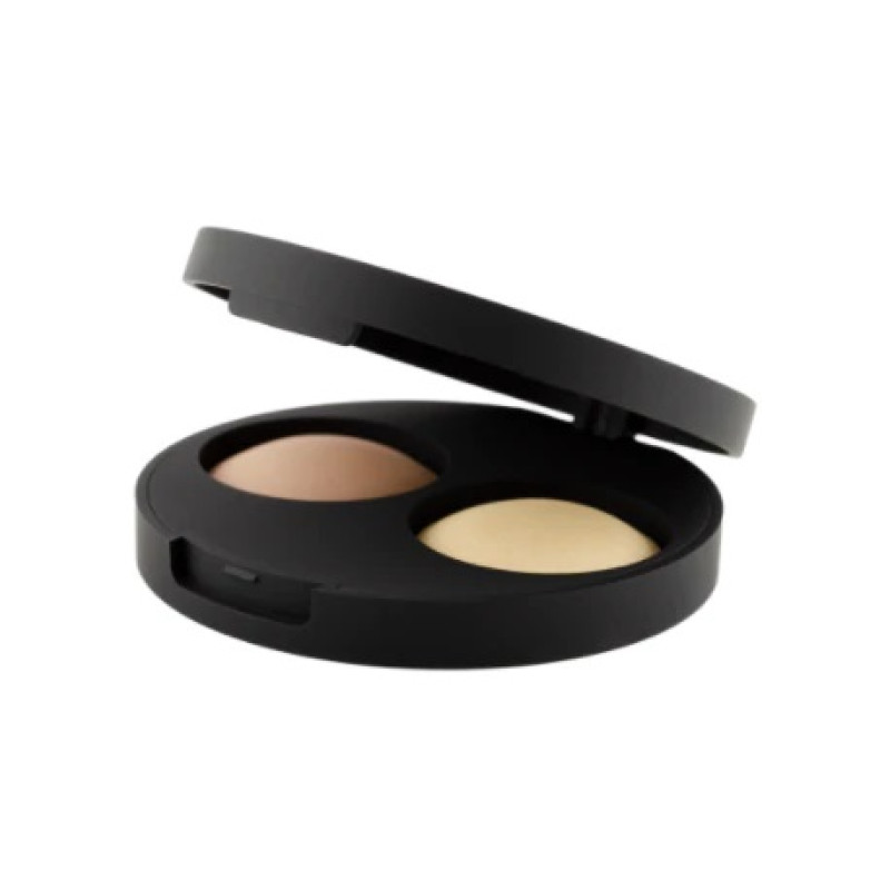 Baked Mineral Contour Duo - Almond 5g by INIKA