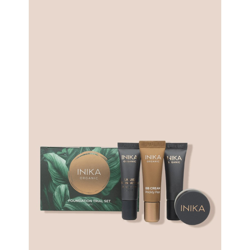 Organic Foundation Trial Set - Light by INIKA Organic Foundation Trial Set - Light by INIKA