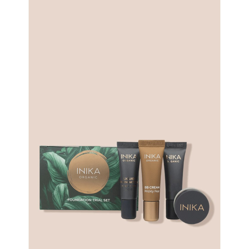 Organic Foundation Trial Set - Tan by INIKA Organic Foundation Trial Set - Tan by INIKA