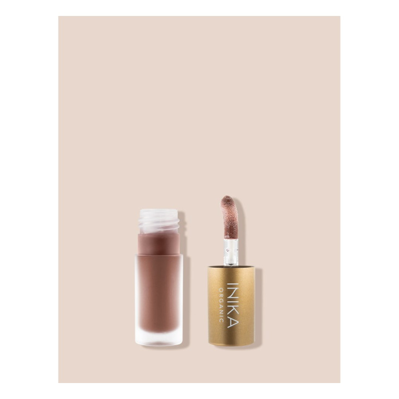 Organic Tinted Lip Oil - Cinnamon 5ml by INIKA Organic Tinted Lip Oil - Cinnamon 5ml by INIKA