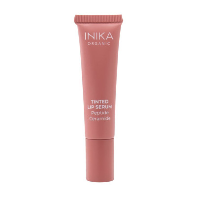 Organic Tinted Lip Serum - Peony 10ml by INIKA