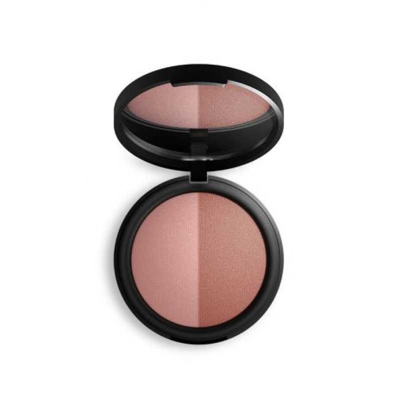 Baked Blush Duo - Burnt Peach 6.5g by INIKA