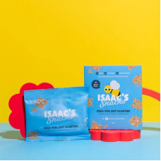 Chia-Ful Oat Cluster 4 x 30g by ISAAC'S SNACKS