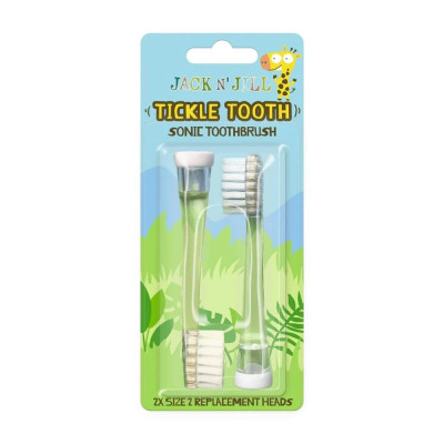 Tickle Tooth Sonic Toothbrush Replacement Heads x2 by JACK N' JILL