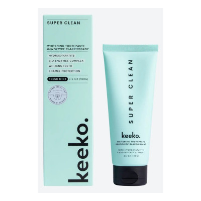 Super Clean Whitening Toothpaste 100g by KEEKO