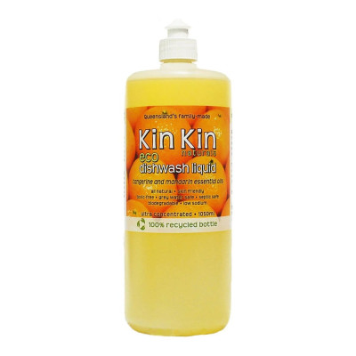 Dishwash Liquid - Tangerine & Mandarin 1050ml by KIN KIN NATURALS