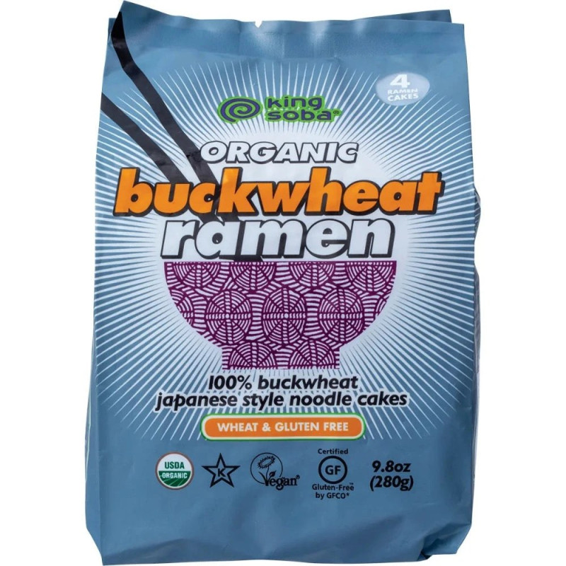 Organic Buckwheat Ramen 280g by KING SOBA Organic Buckwheat Ramen 280g by KING SOBA