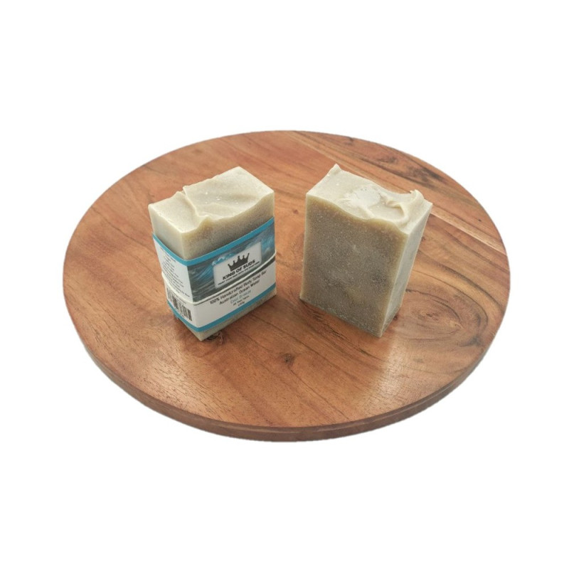 Australian Ocean Water & Coconut Milk Soap - Cool Breeze 150g by KING OF SUDS Australian Ocean Water & Coconut Milk Soap - Cool Breeze 150g by KING OF SUDS