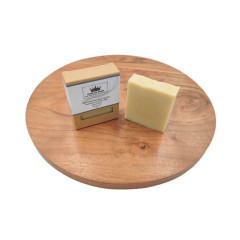 Coconut & Olive Oil Soap Bar - Full Cream Milk Unscented 90g by KING OF SUDS
