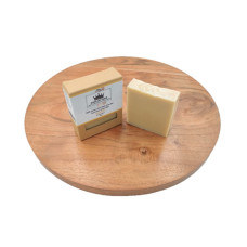 Coconut & Olive Oil Soap Bar - Goats Milk Unscented 90g by KING OF SUDS