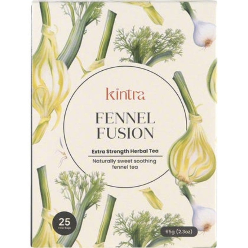 Fennel Fusion Tea Bags (25) by KINTRA FOODS