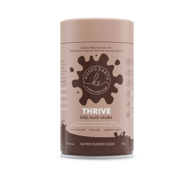 Thrive Kids Multi-Shake Super Super Choc 375g by KISSED EARTH