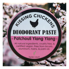 Deodorant Paste Patchouli Ylang Ylang 35g by KISSING CHICKENS