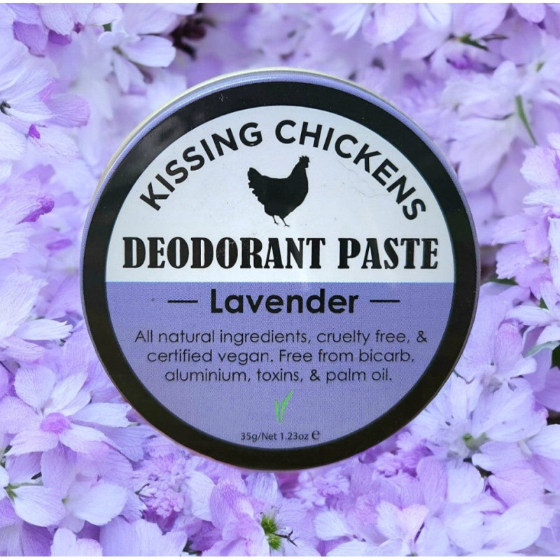 Deodorant Paste Lavender 35g by KISSING CHICKENS Deodorant Paste Lavender 35g by KISSING CHICKENS
