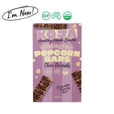 Popcorn Bar Choc Drizzle 5x22g by KOJA