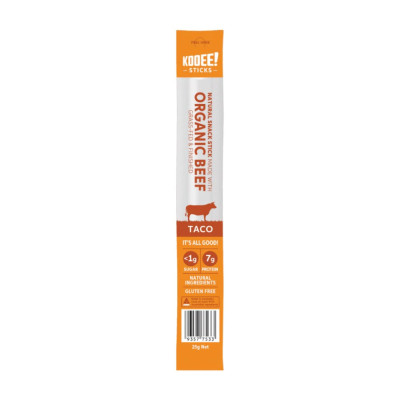 Grass-Fed Beef Sticks - Taco 25g by KOOEE SNACKS