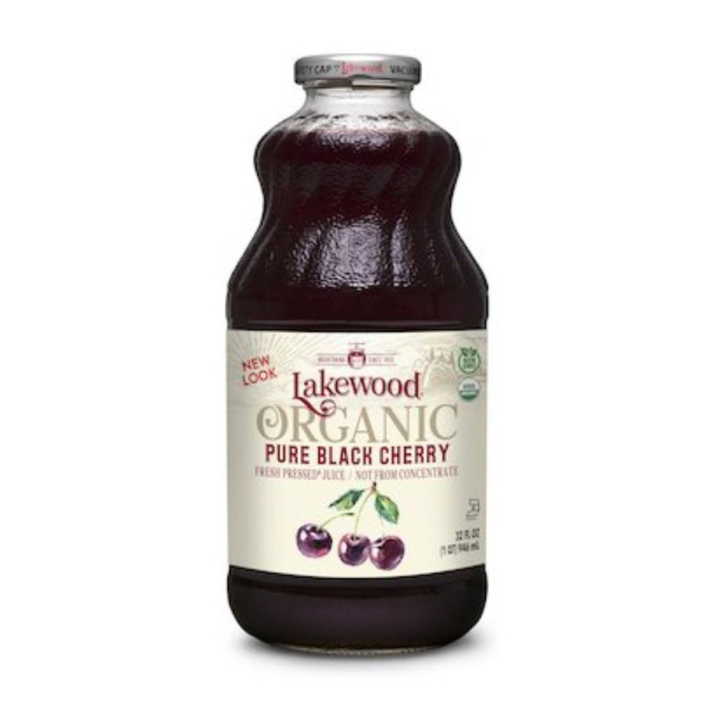 Organic Black Cherry Juice 946ml by LAKEWOOD Organic Black Cherry Juice 946ml by LAKEWOOD