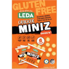 Miniz Crackers Chick'n 6x25g by LEDA