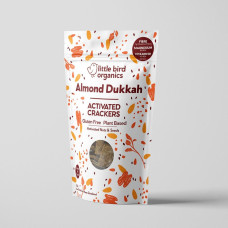 Almond Crackers Dukkah 100g by LITTLE BIRD ORGANICS