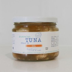 Wild Australian Tuna Steak in Olive Oil 290g by LITTLE TUNA