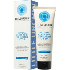 Natural Clear Zinc Sunscreen SPF 50+ 100g by LITTLE URCHIN