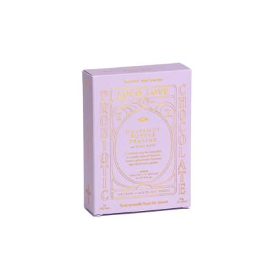 Hazelnut Butter Praline Twin Pack 2x35g by LOCO LOVE