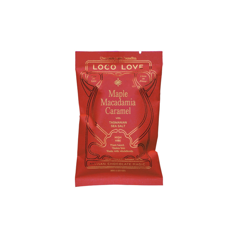 Maple Macadamia Caramel Single 30g by LOCO LOVE