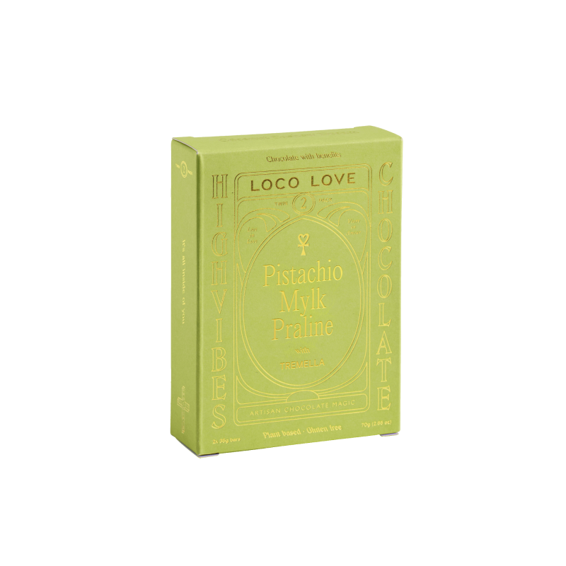 Pistachio Mylk Praline Twin Pack 2x30g by LOCO LOVE