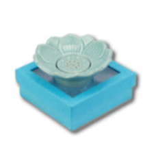 Blue Lotus Incense Burner by INCENSE OF THE WORLD