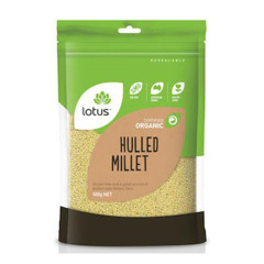 Organic Hulled Millet 500g by LOTUS