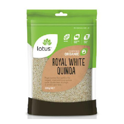 Organic Royal White Quinoa 300g by LOTUS