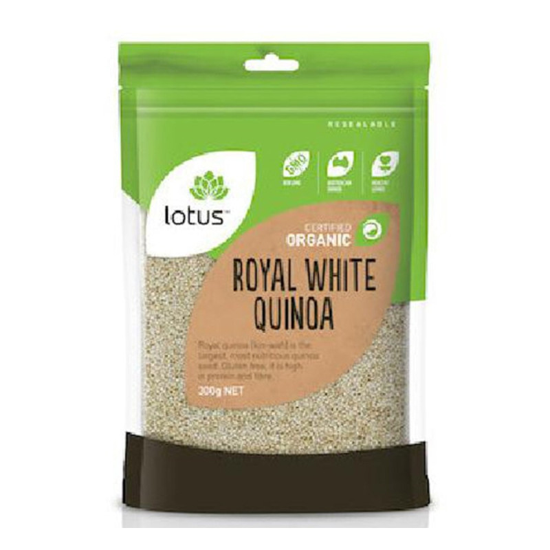 Organic Royal White Quinoa 300g by LOTUS Organic Royal White Quinoa 300g by LOTUS