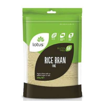 Rice Bran Fine 500g by LOTUS