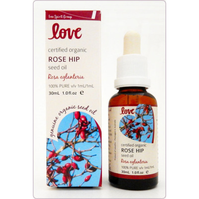 Rose Hip Seed Oil 30ml by LOVE OILS
