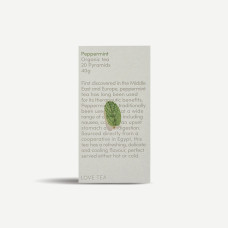 Peppermint Pyramid Tea Bags (20) by LOVE TEA