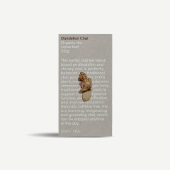 Dandelion Chai Loose Leaf Tea 100g by LOVE TEA