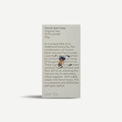 French Earl Grey Pyramid Tea Bags (20) by LOVE TEA