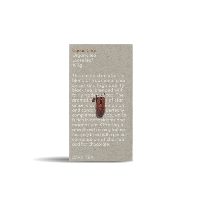 Cacao Chai Loose Leaf Tea 100g by LOVE TEA