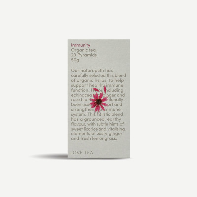 Organic Immunity Pyramid Tea Bags (20) by LOVE TEA